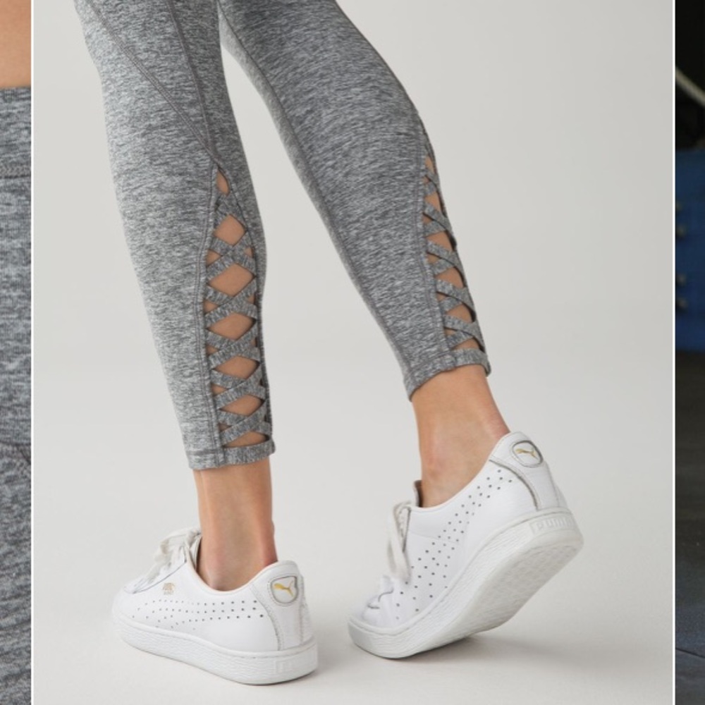 Lululemon Pure Practice Pant in Heathered Slate